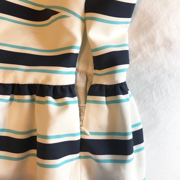 3/$30🌻ZARA Striped Peplum Top - Picture 9 of 9